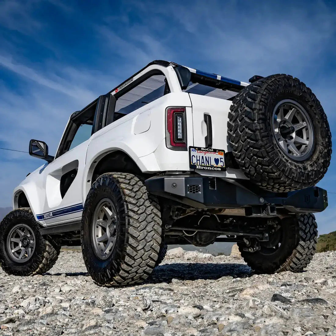 V2 | Flush Mount LED Tail Lights For 2021-2025 Ford Bronco - Low Profile | 1,400 Lumens
