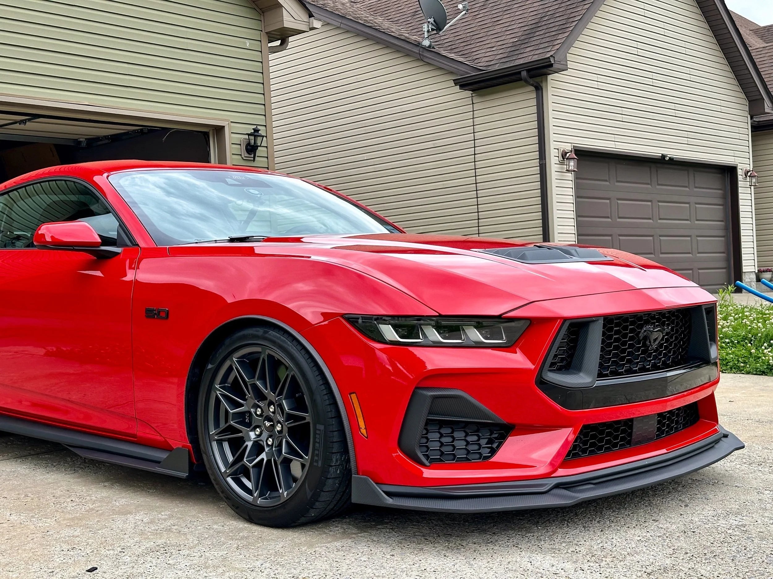 NYTOP Splitter Extension For 2024-Current Ford Mustang