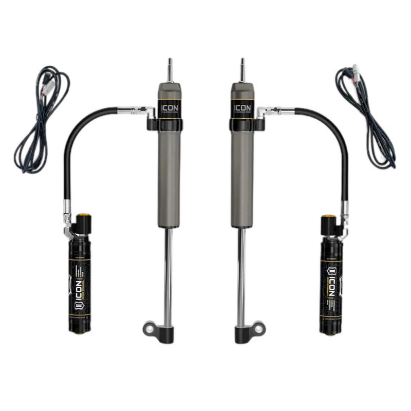 ICON RXT Rear 2.5 RR shocks with reservoirs for Tacoma featuring intelligent control