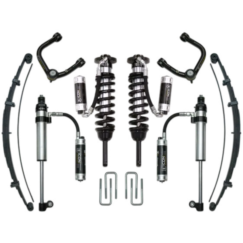 Truck suspension kit with delta joint control arms and ball joint for Tacoma models