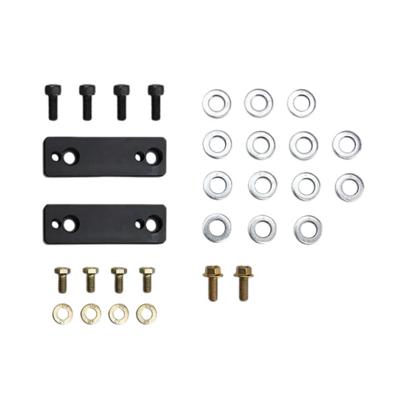 10-UP FJ/4RNR SWAYBAR RELOCATION KIT with bolts, nuts, and brackets for Toyota 4Runner and FJ Cruiser suspension upgrades.