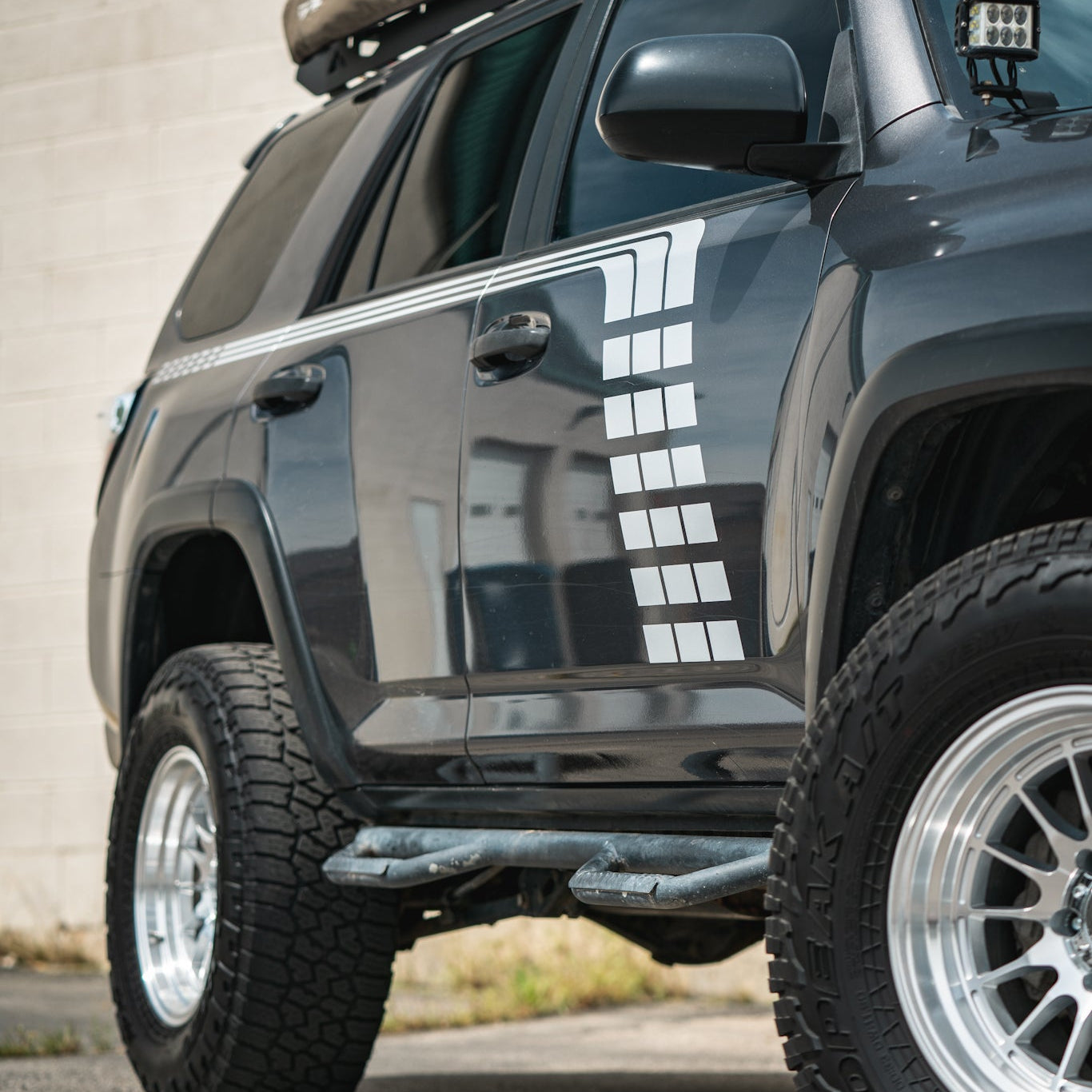 2010+ Checkered Stripe Kit For 4Runner