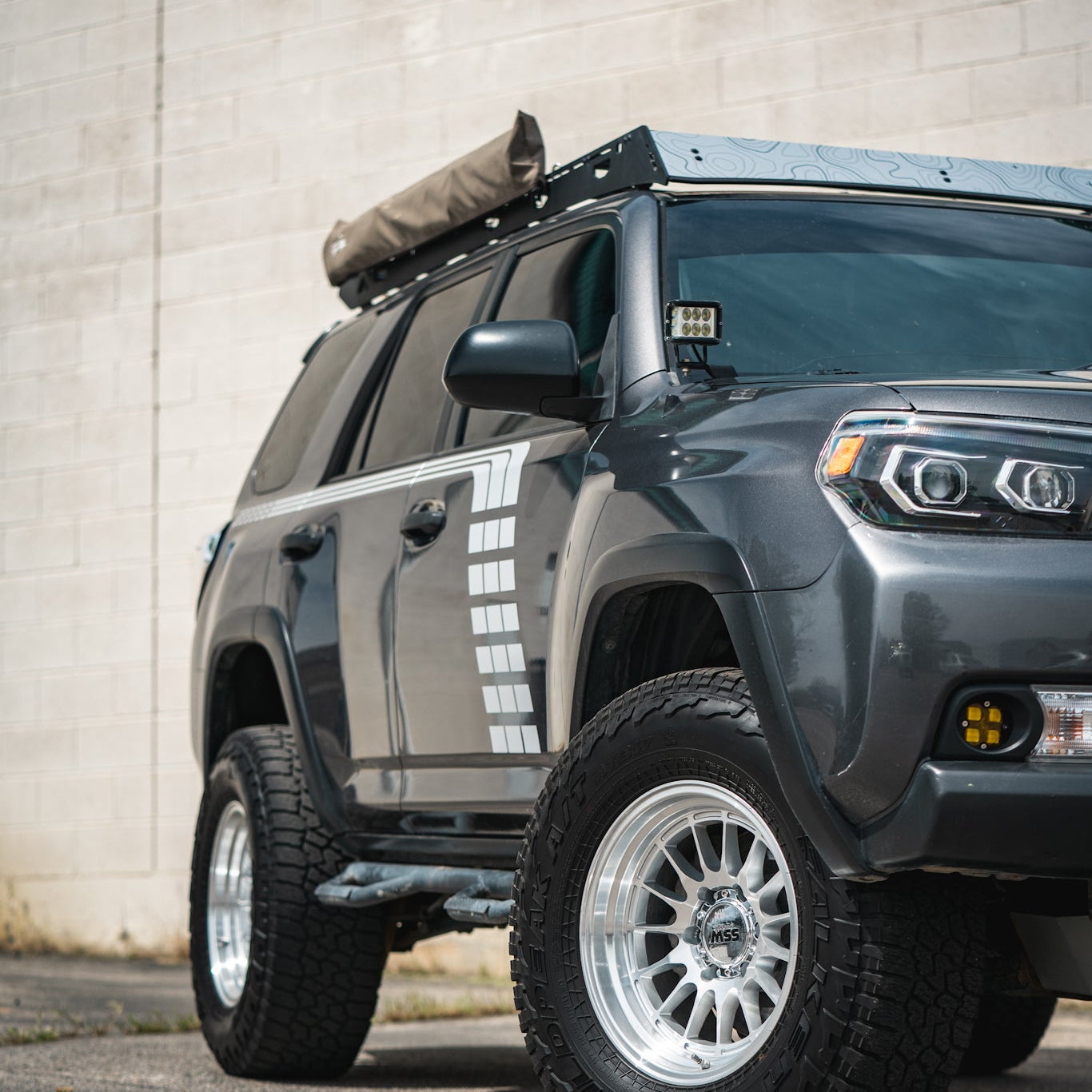 2010+ Checkered Stripe Kit For 4Runner
