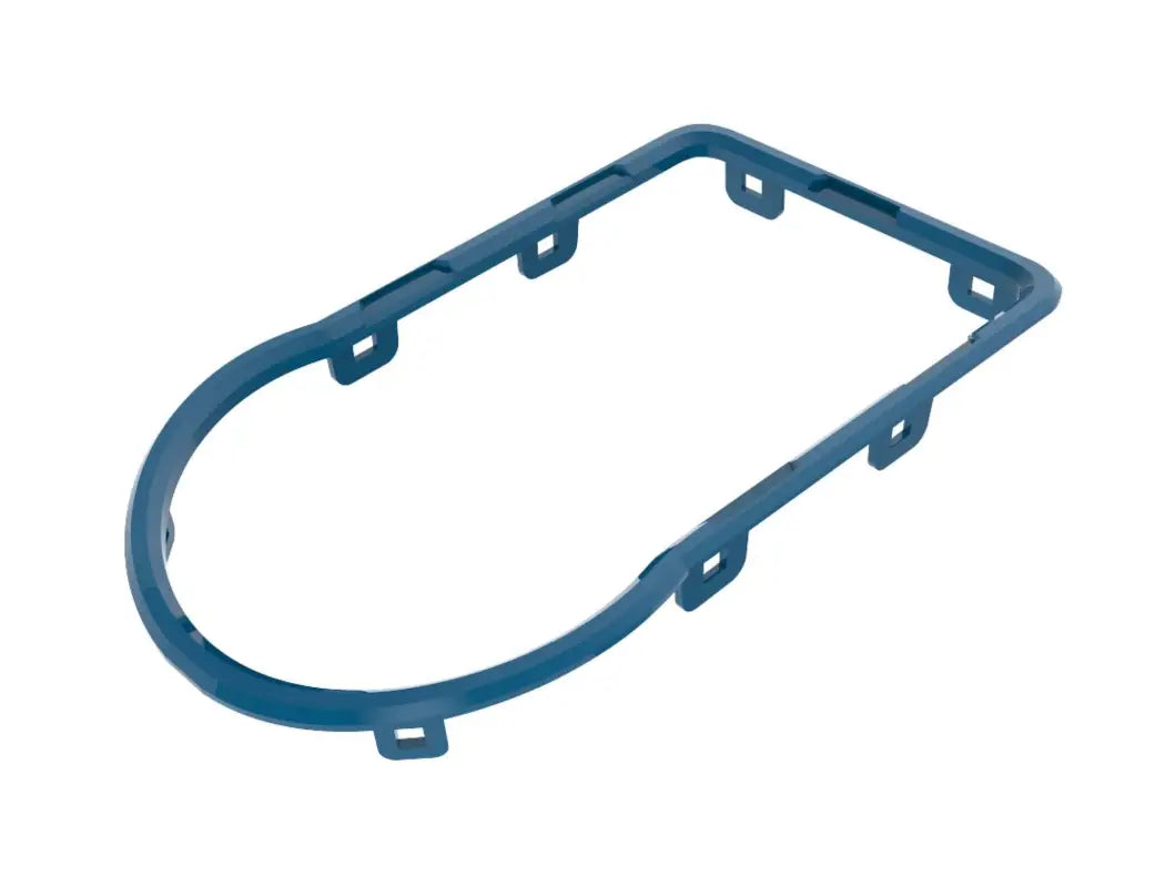 Blue gasket with mounting tabs for Interior Chrome Delete Kit for 16-23 Tacoma