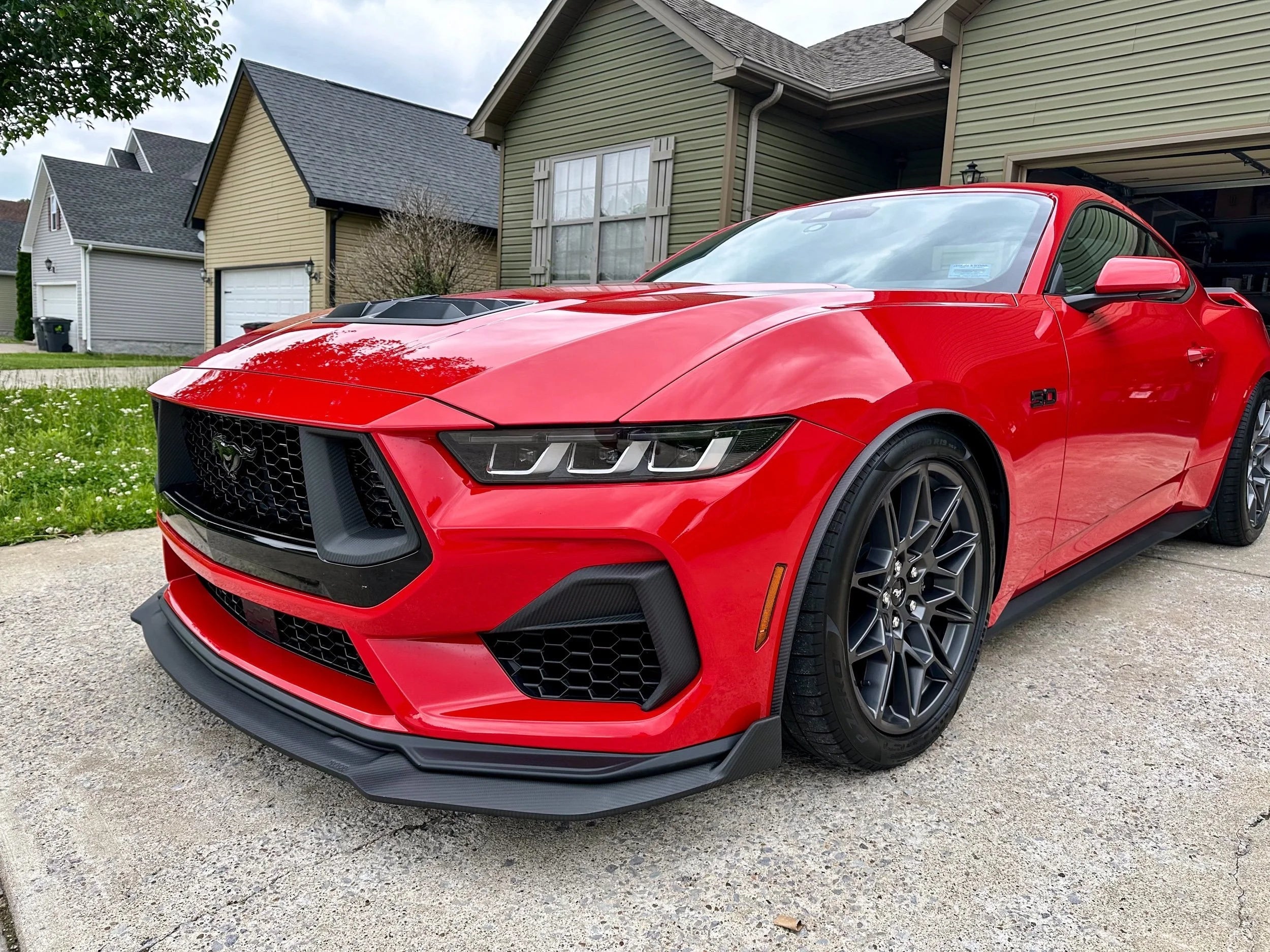 NYTOP Splitter Extension For 2024-Current Ford Mustang