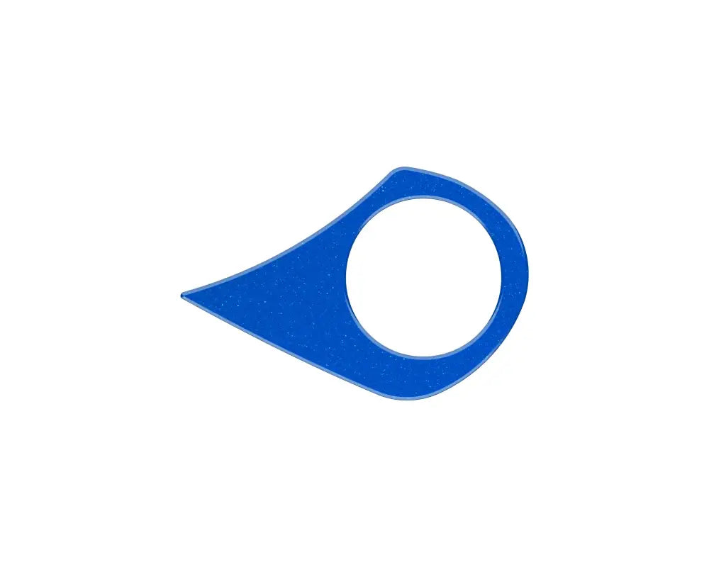 Blue teardrop ring accent overlay for key ring fit 2022-2024 Ford Maverick