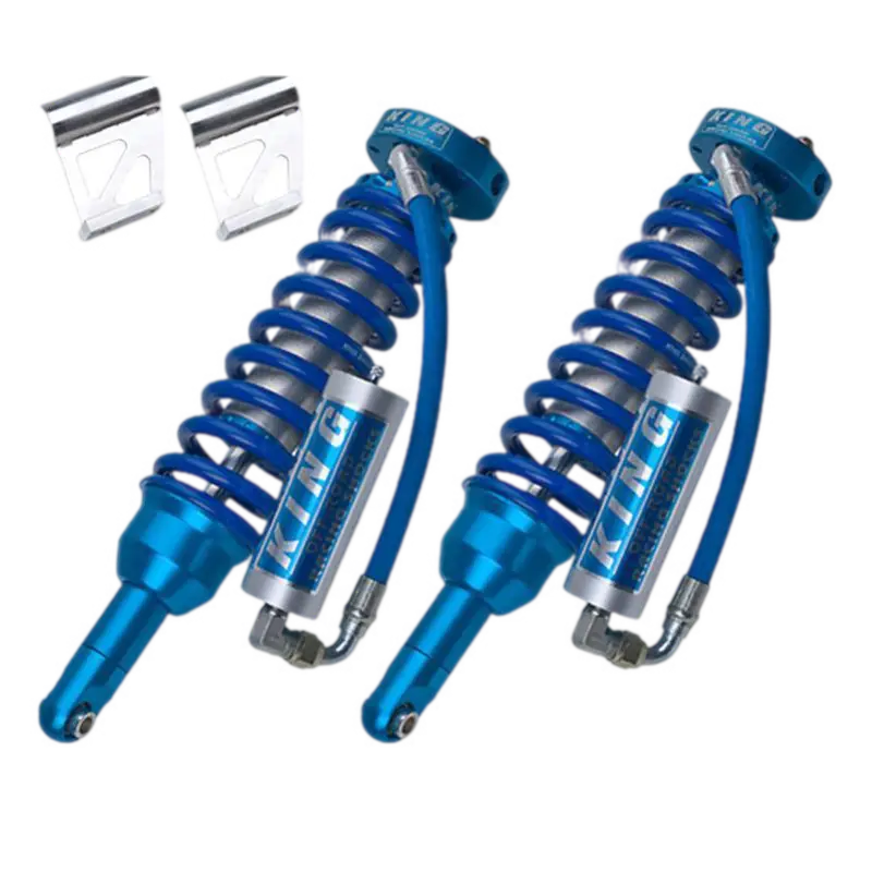 4Runner King Shocks 2.5 RR Coilovers with remote reservoirs, featuring adjustable height and bolt-on installation for 2010-2023 Toyota 4Runner.