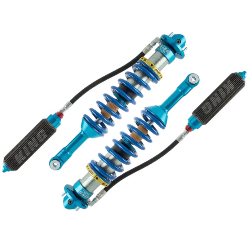 Ford Raptor 3.0 IBP coilovers for 2017-2023 models. High-performance tunable shocks with bolt-on installation for stock or lifted suspension.