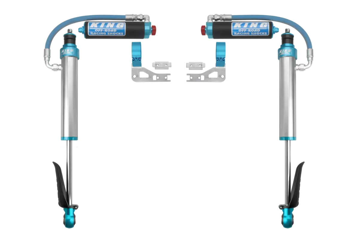 Dual King Shocks for Sequoia rear coilover with remote reservoir and adjuster