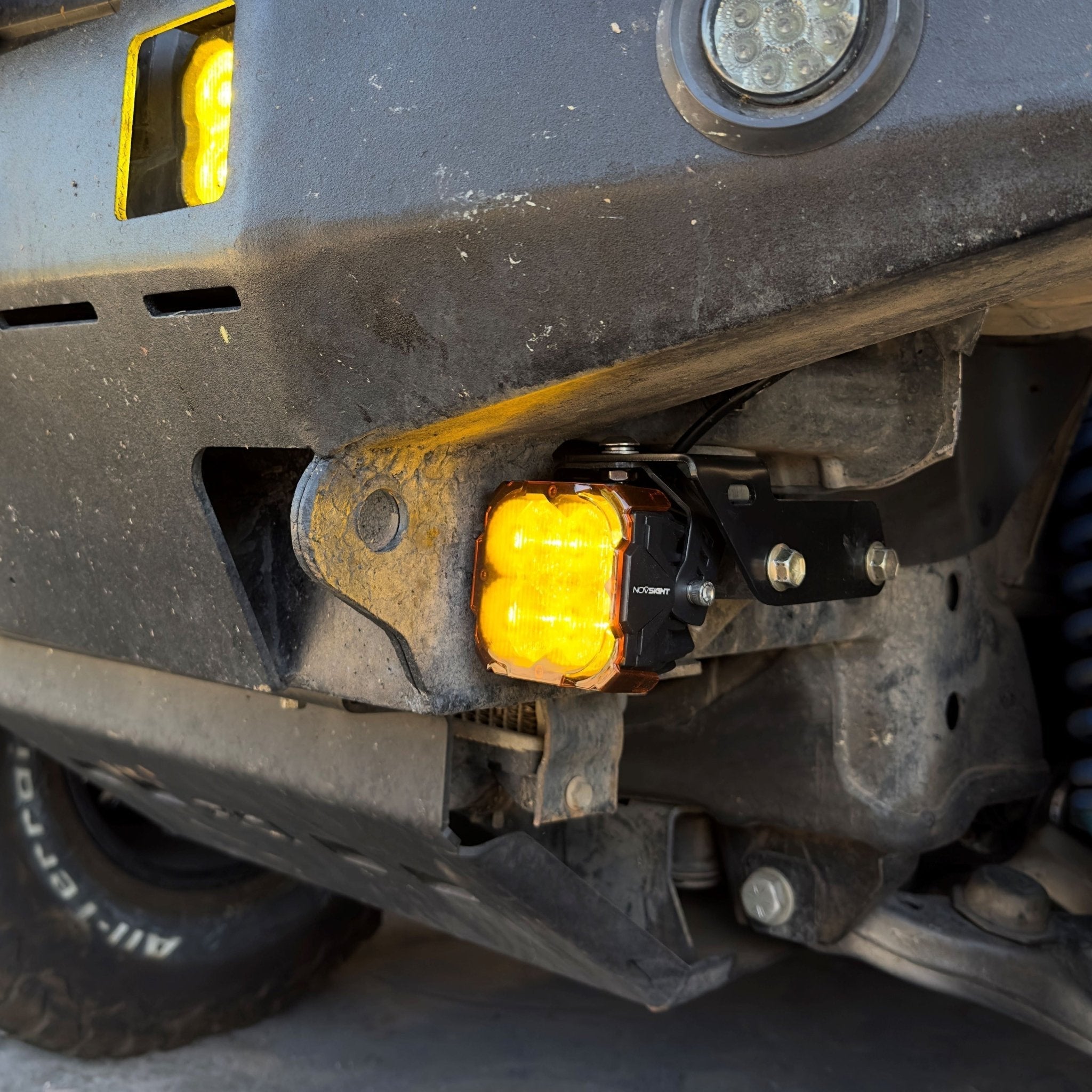LED Pod Brackets for High Clearance Bumpers - For 96-02 4Runners