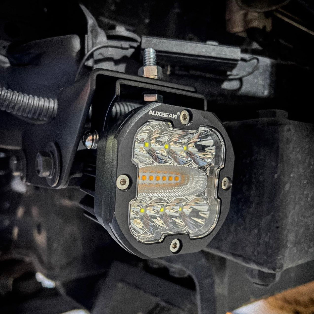 LED Pod Brackets for High Clearance Bumpers - For 96-02 4Runners