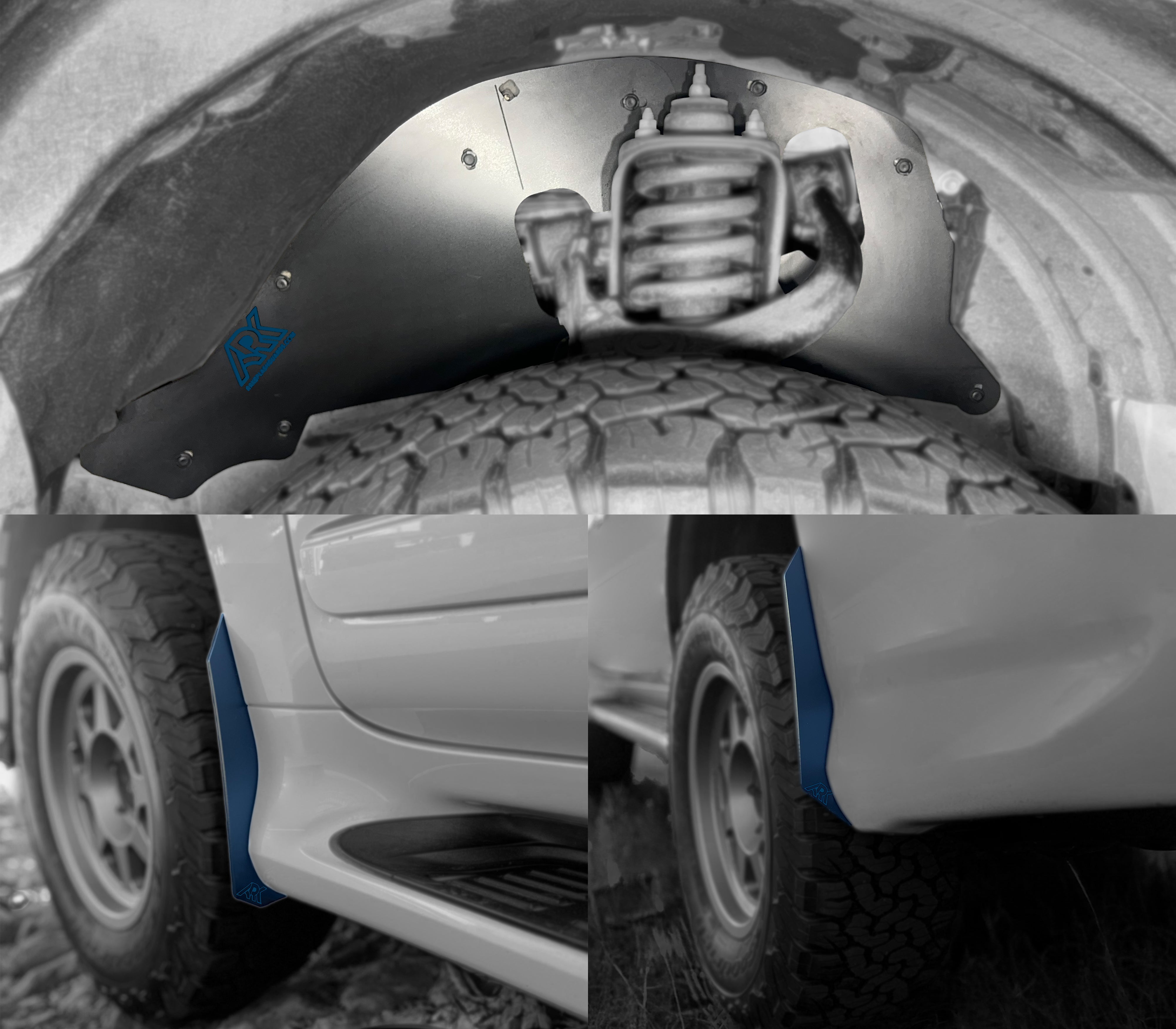 TriXpoly Splash Guards & Micro Deletes For 2010-2024 Lexus GX 460