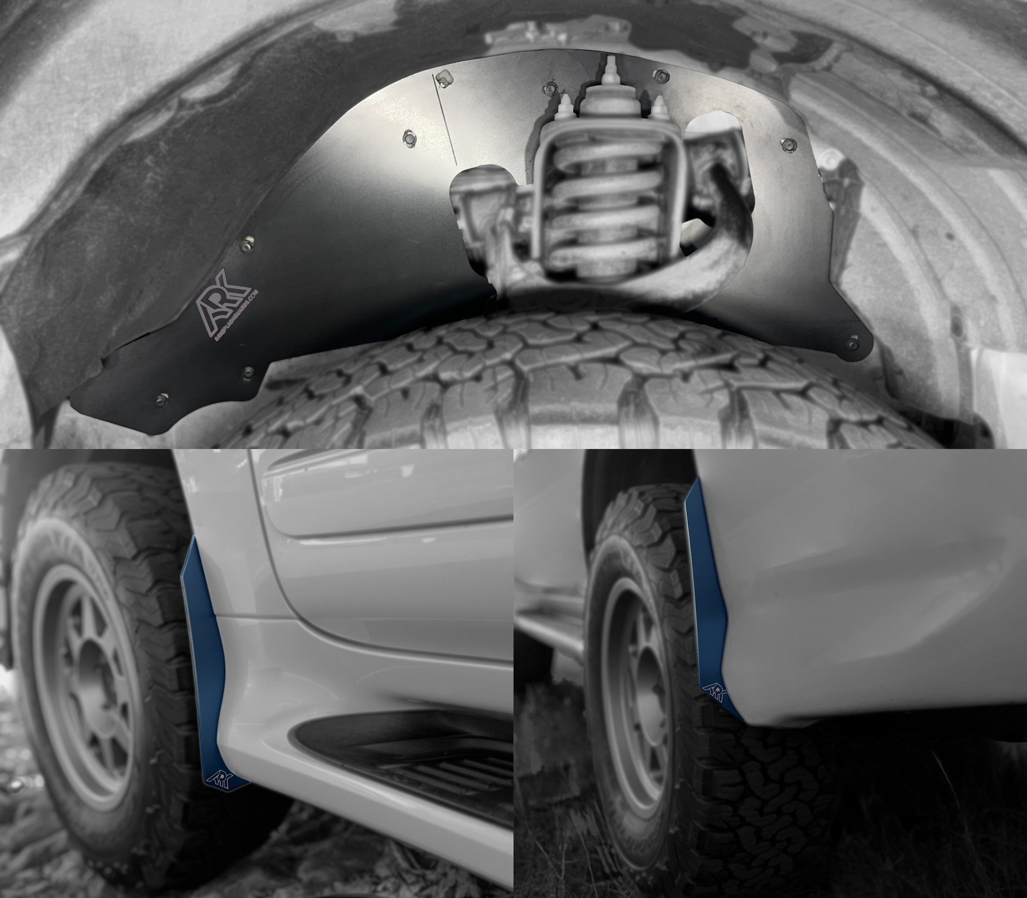 TriXpoly Splash Guards & Micro Deletes For 2010-2024 Lexus GX 460