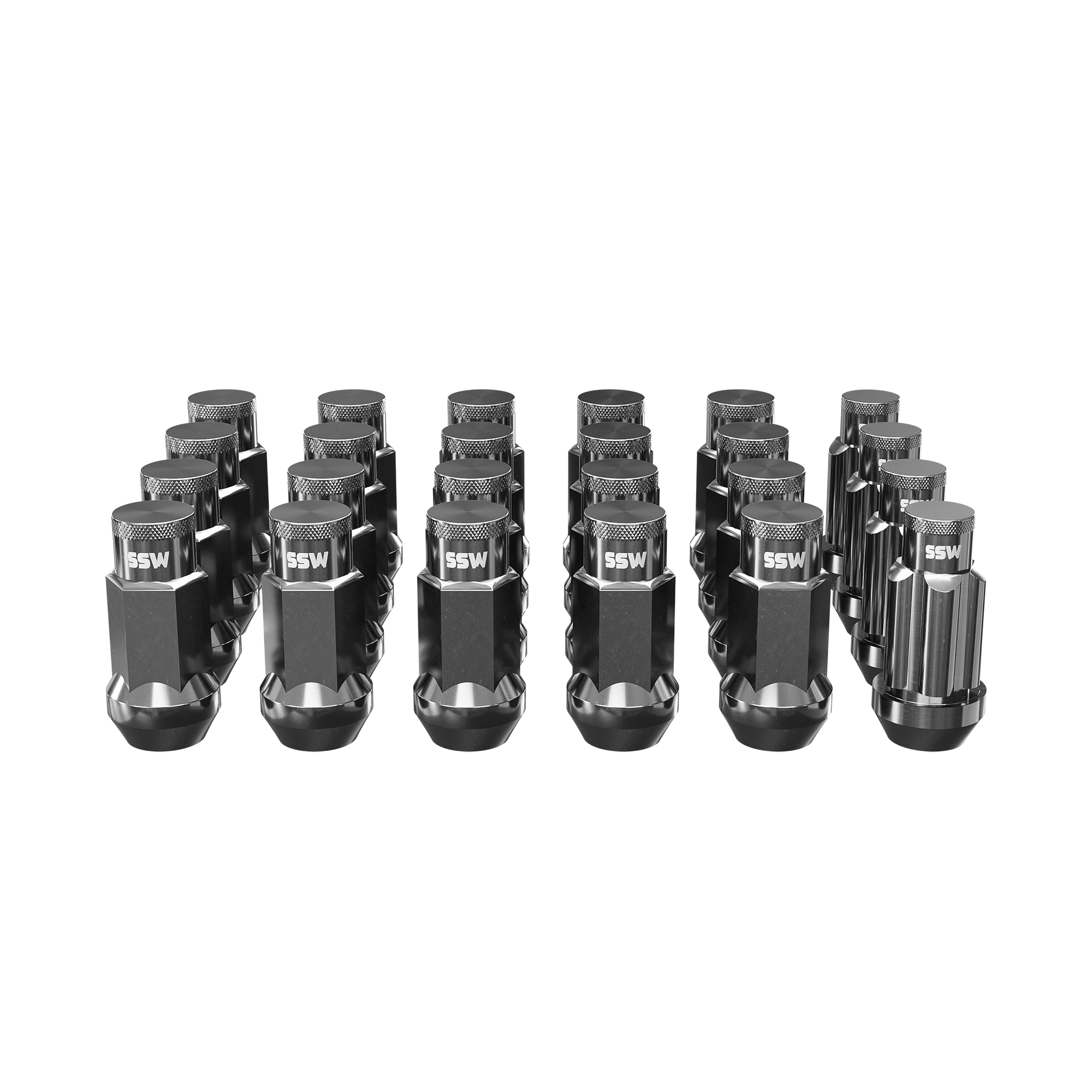 14x1.5 STEEL LUG NUTS