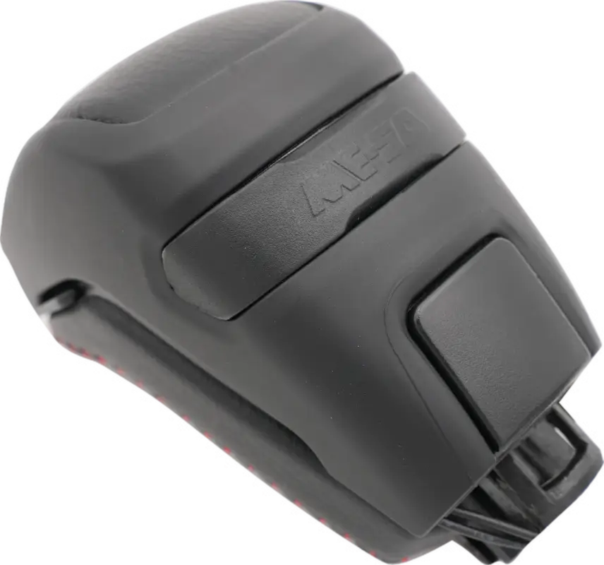Meso Stealth Shift Knob for 16-23 Tacoma featuring a sleek black design with integrated control buttons for ECT mode.