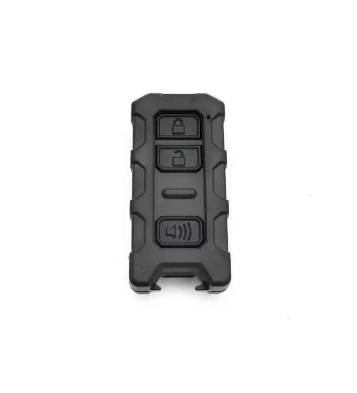Minimalist Key Fob V2 in black with a durable, injection-molded design, compatible with Toyota Tacoma, Tundra, and 4Runner models.