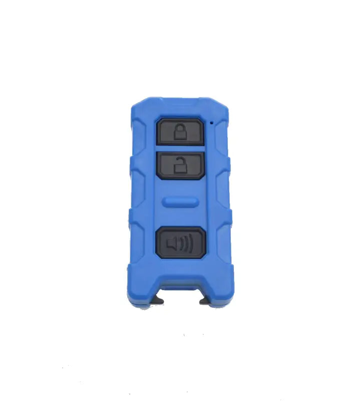 Minimalist Key Fob V2 in blue, featuring a rugged design and compatibility with Toyota Tacoma, Tundra, and 4Runner models.