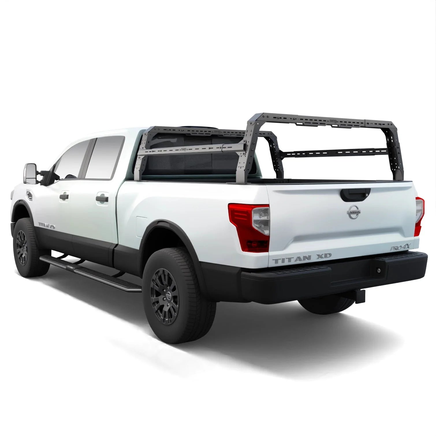 4CX Series Shiprock Height Adjustable Bed Rack For Nissan Titan