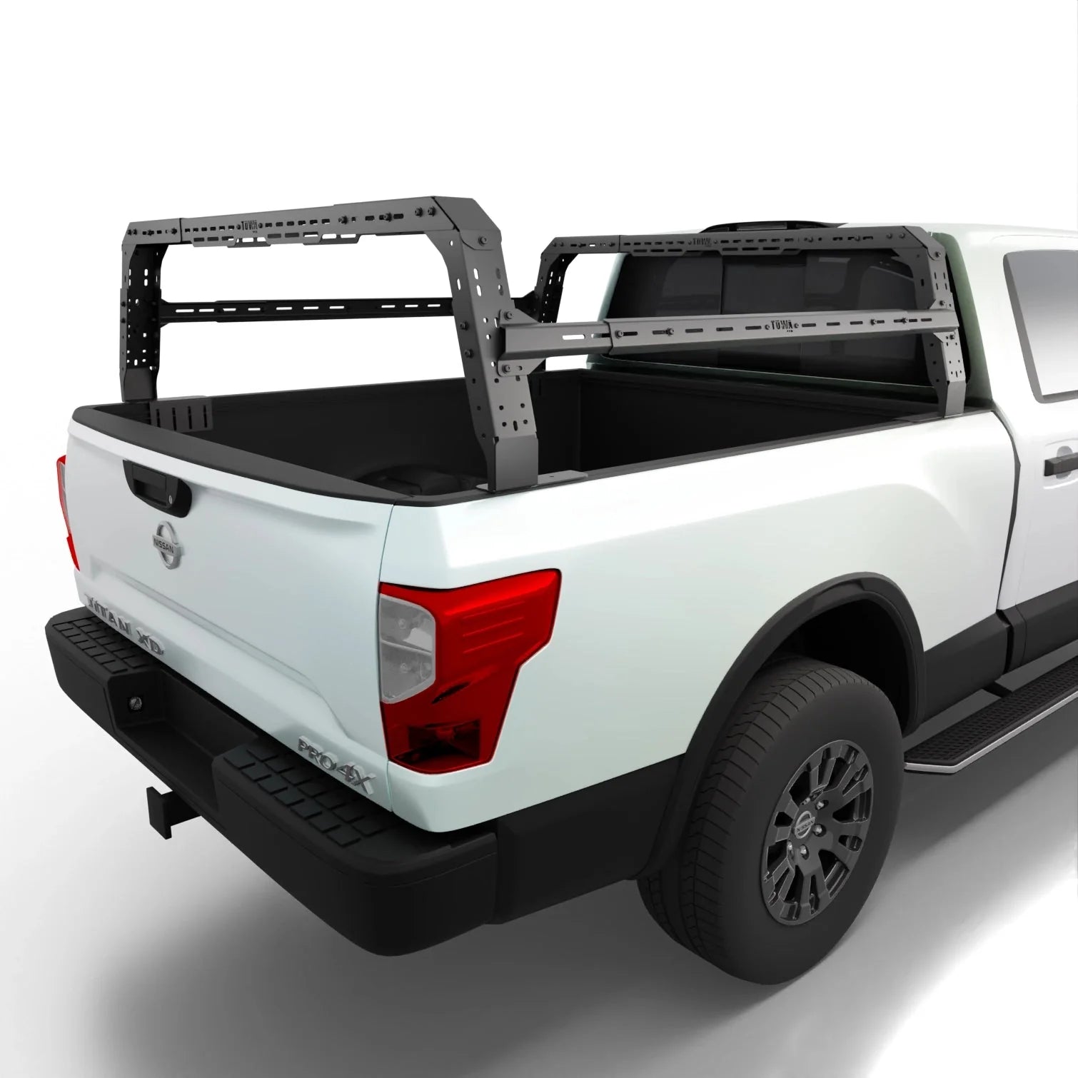 4CX Series Shiprock Height Adjustable Bed Rack For Nissan Titan