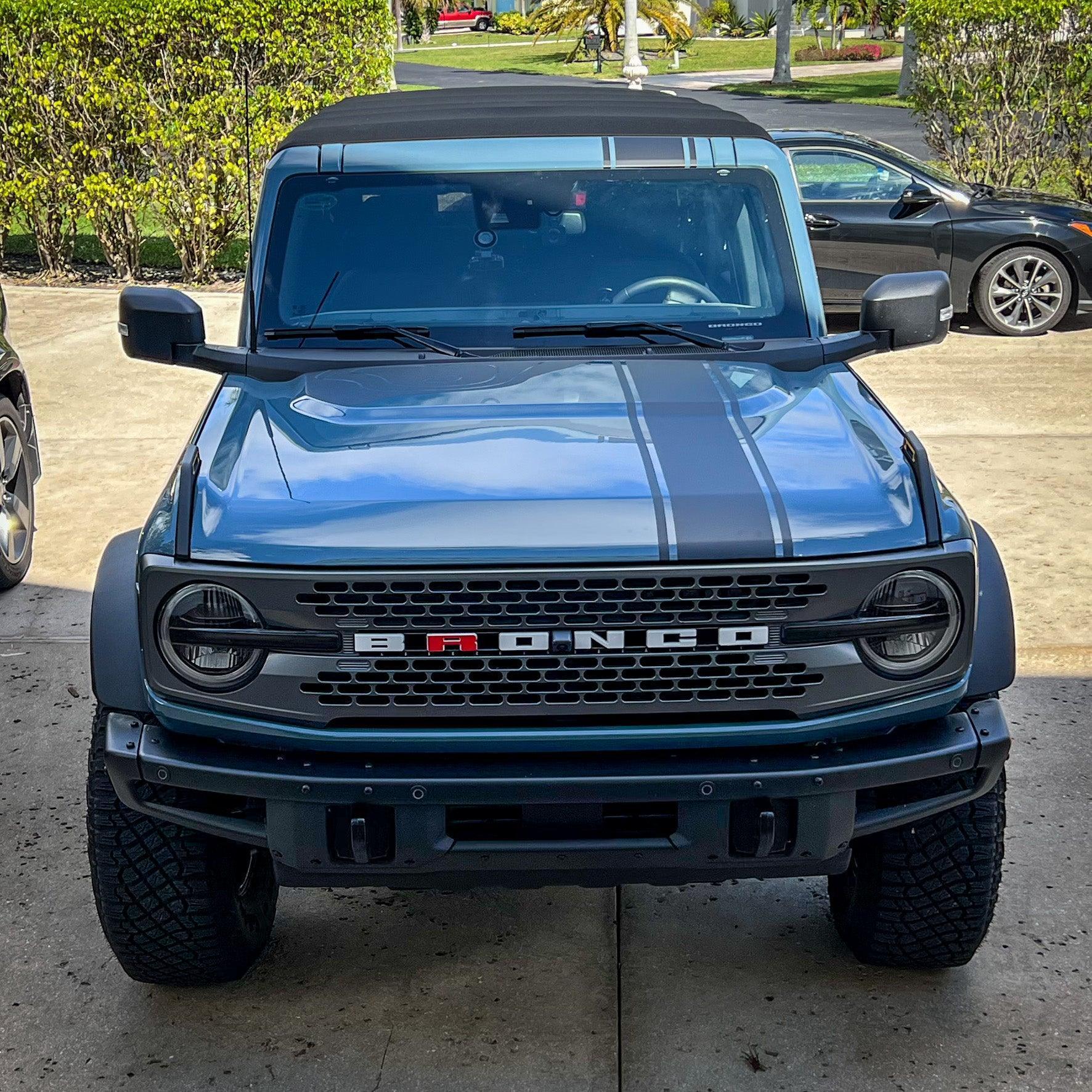 Offset Racing Hood Stripes V1 For 2021+ Bronco