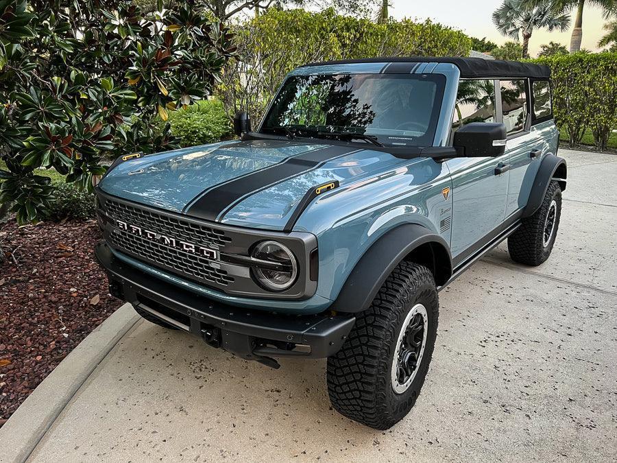 Offset Racing Hood Stripes V1 For 2021+ Bronco