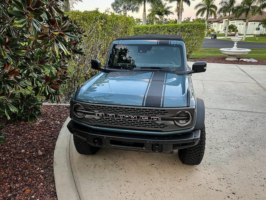 Offset Racing Hood Stripes V1 For 2021+ Bronco