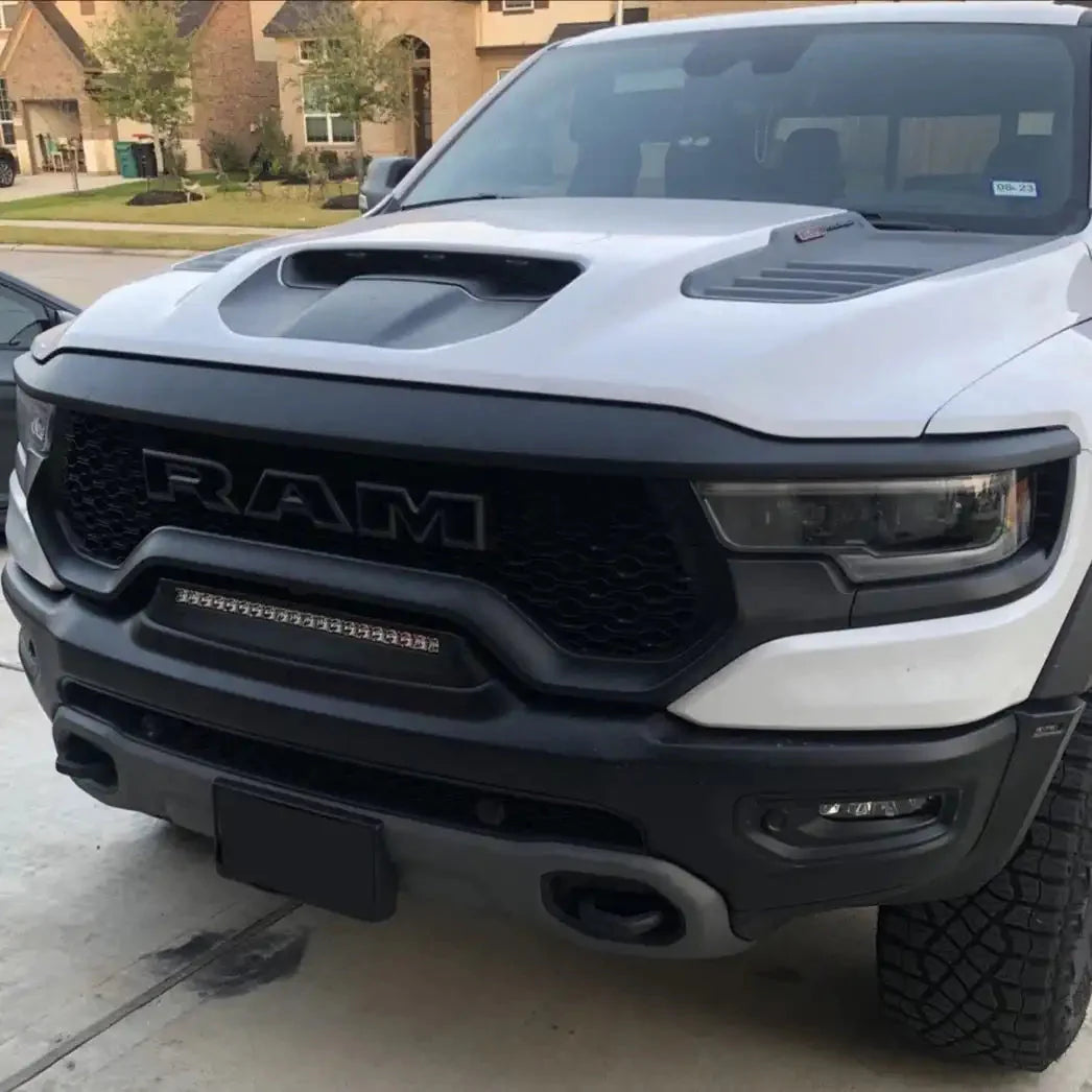 Front Bumper Flush LED Light Bar For 2019-2025 RAM Rebel/TRX/RHO | 100W 12,000 Lumens