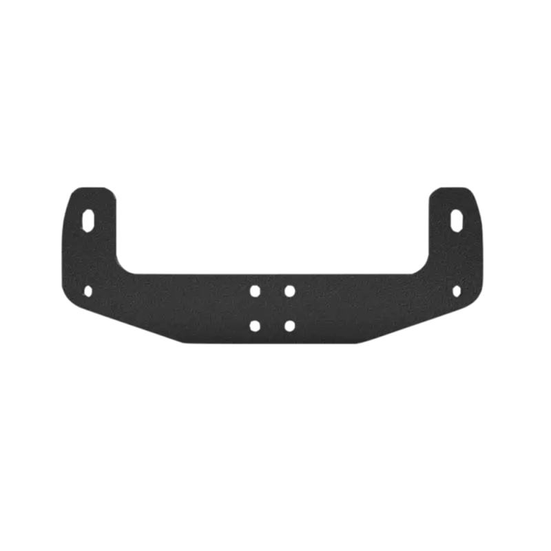 Prinsu Maxtrax universal mount with black powder-coated finish, designed for roof rack compatibility. Durable and easy to install.