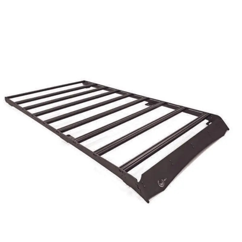 Toyota 4Runner Prinsu Roof Rack in black aluminum, full non-drill design for 2010-2023 models, showcasing modular construction.