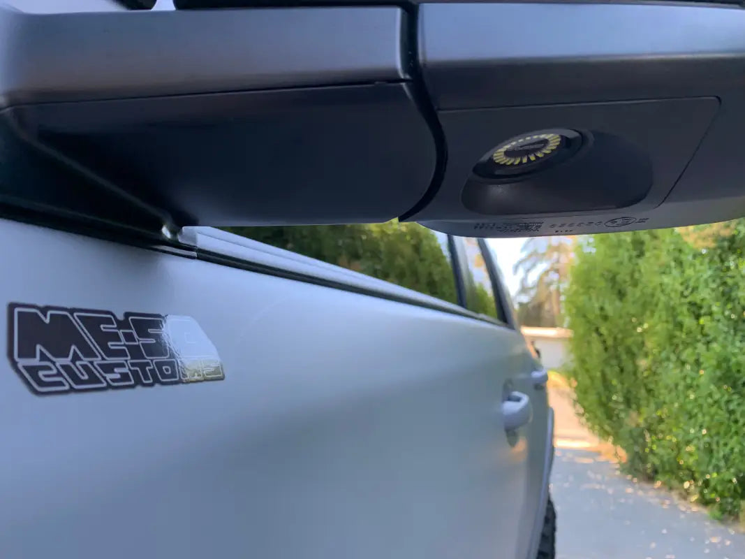 Side view of 4 Runner Puddle Pods installed on a 4Runner, showcasing sleek integration with the vehicle's exterior.
