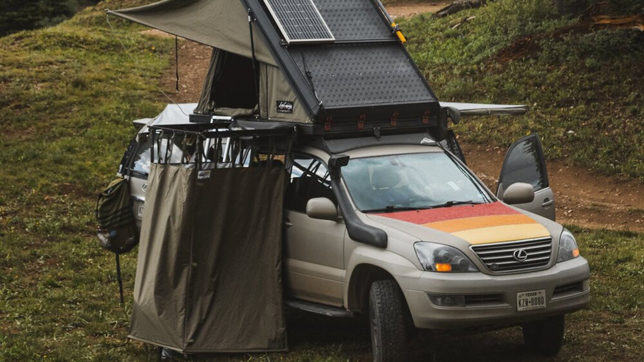 The Quandary Roof Rack (For 2003-2009 Lexus GX470)