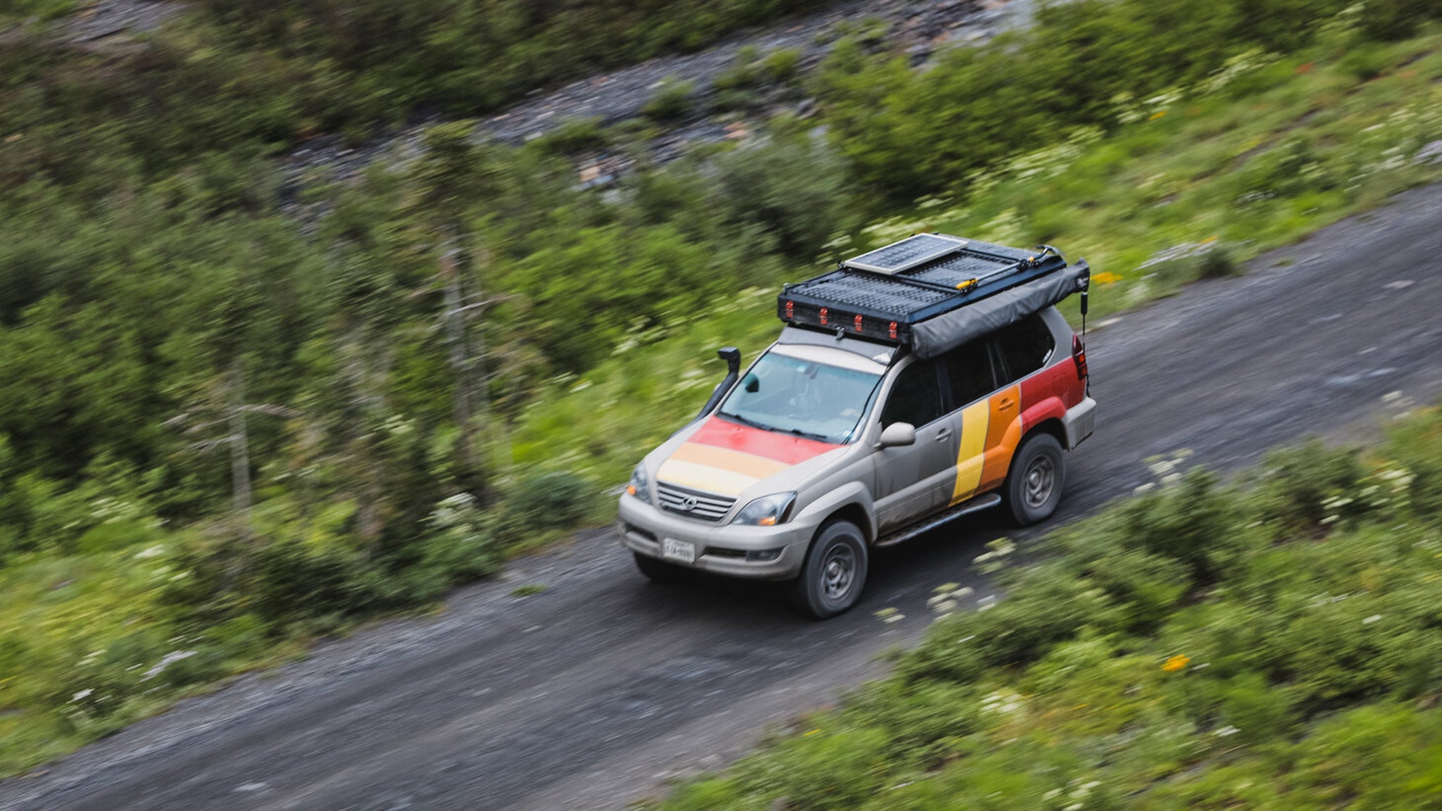 The Quandary Roof Rack (For 2003-2009 Lexus GX470)