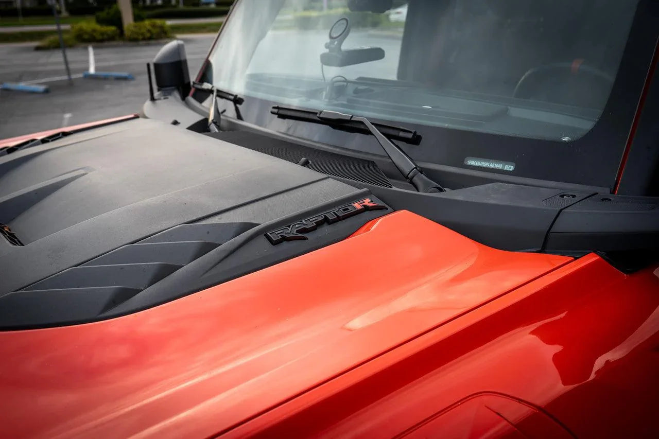 R Inlay Hood Emblems For 2022+ Bronco Raptor