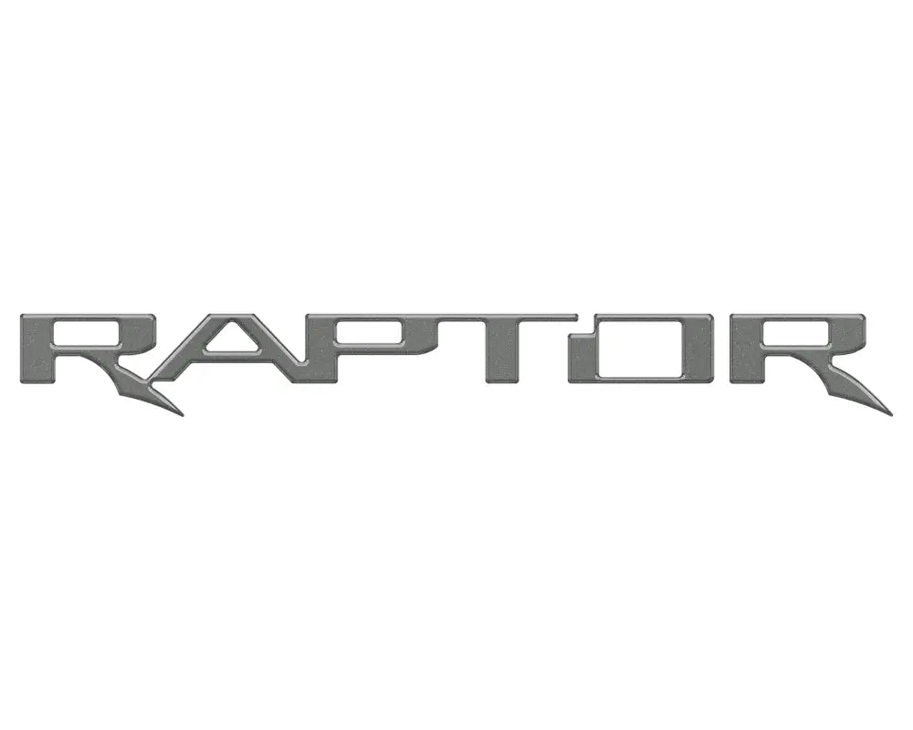 Raptor Tailgate Emblem Inserts Fits 2017-2026 Ford F-150 Raptor