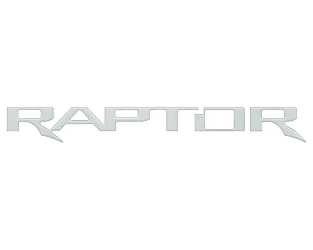 Raptor Tailgate Emblem Inserts Fits 2017-2026 Ford F-150 Raptor
