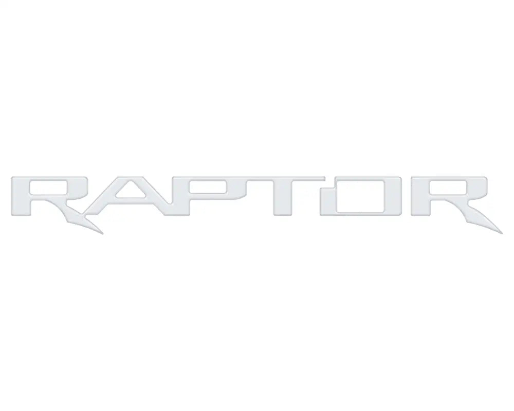 Raptor Tailgate Emblem Inserts Fits 2017-2026 Ford F-150 Raptor