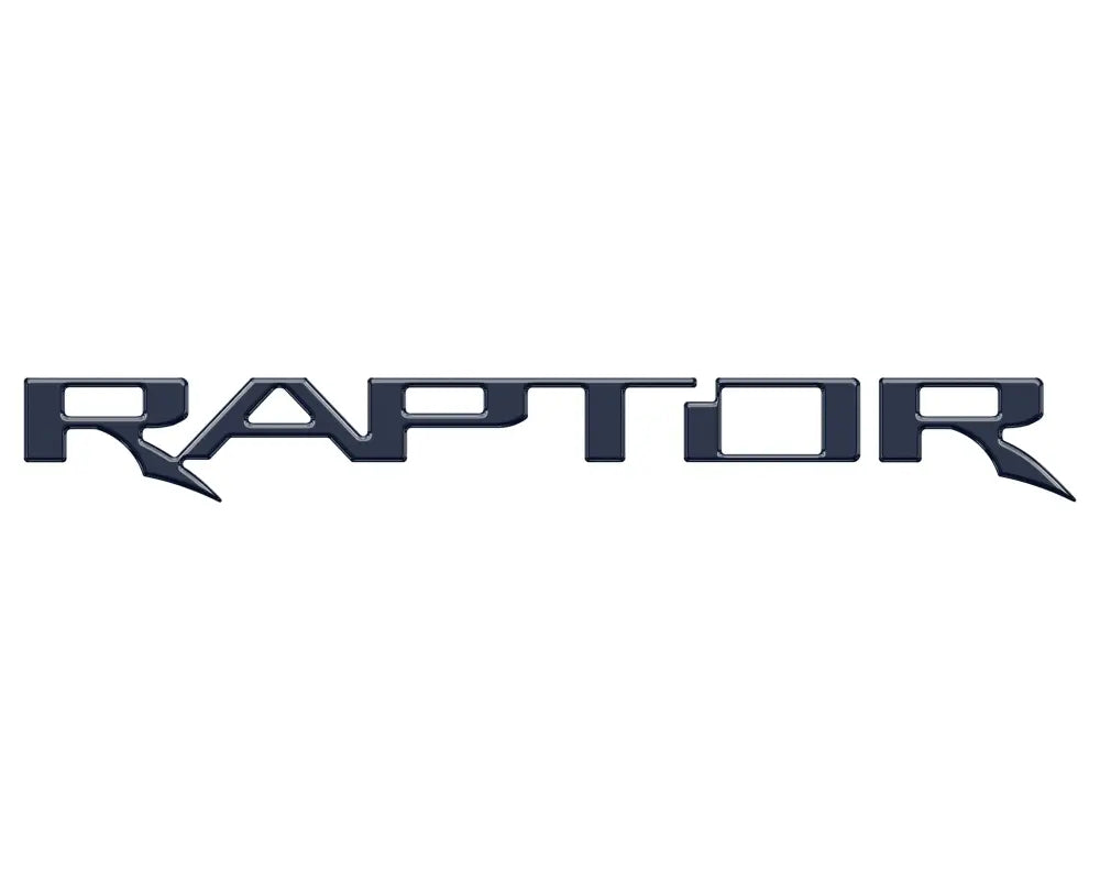Raptor Tailgate Emblem Inserts Fits 2017-2026 Ford F-150 Raptor