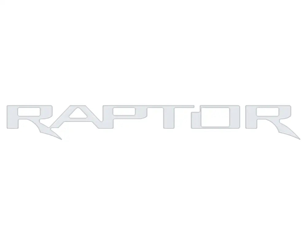 Raptor Tailgate Emblem Inserts Fits 2017-2026 Ford F-150 Raptor