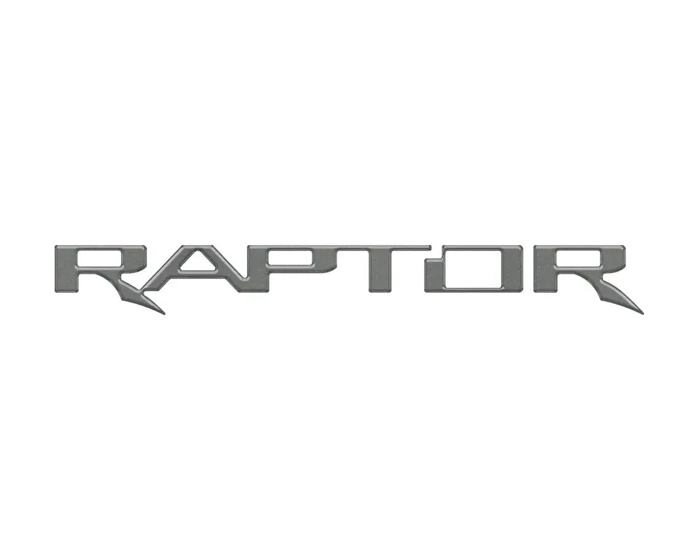Raptor Tailgate Emblem Inserts Fits 2017-2026 Ford F-150 Raptor