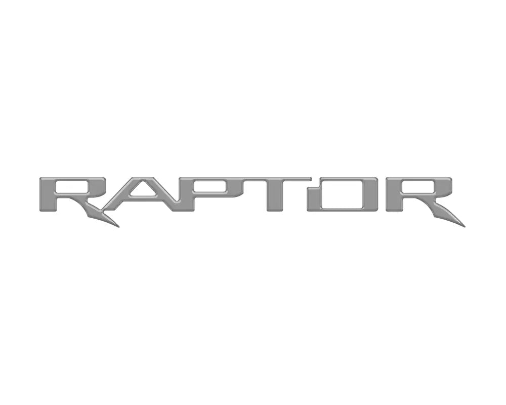 Raptor Tailgate Emblem Inserts Fits 2017-2026 Ford F-150 Raptor