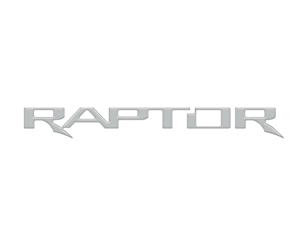 Raptor Tailgate Emblem Inserts Fits 2017-2026 Ford F-150 Raptor