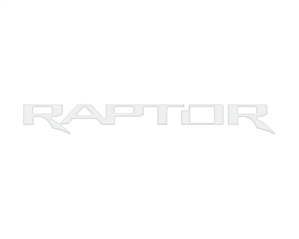Raptor Tailgate Emblem Inserts Fits 2017-2026 Ford F-150 Raptor