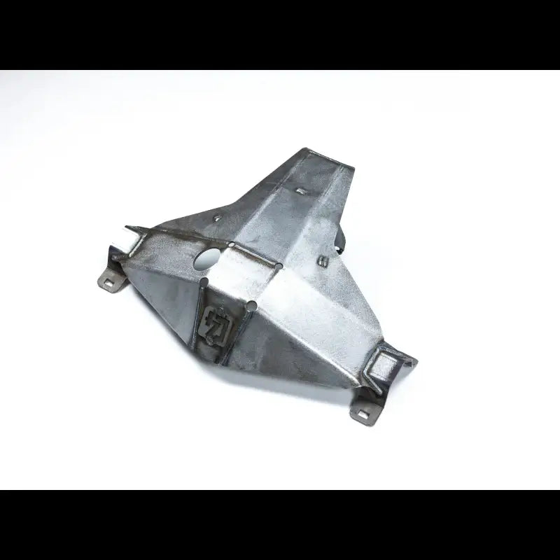 Tacoma rear differential skid plate for 2016+ 3rd Gen models, standalone view highlighting steel construction and mounting points.