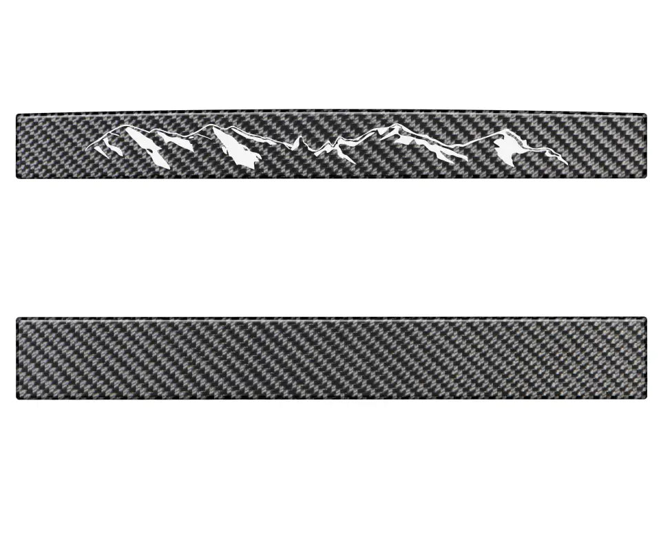 Rear Power Sliding Window Accent Overlays Fits 16-23 Tacoma - Exterior Accessories > Decals