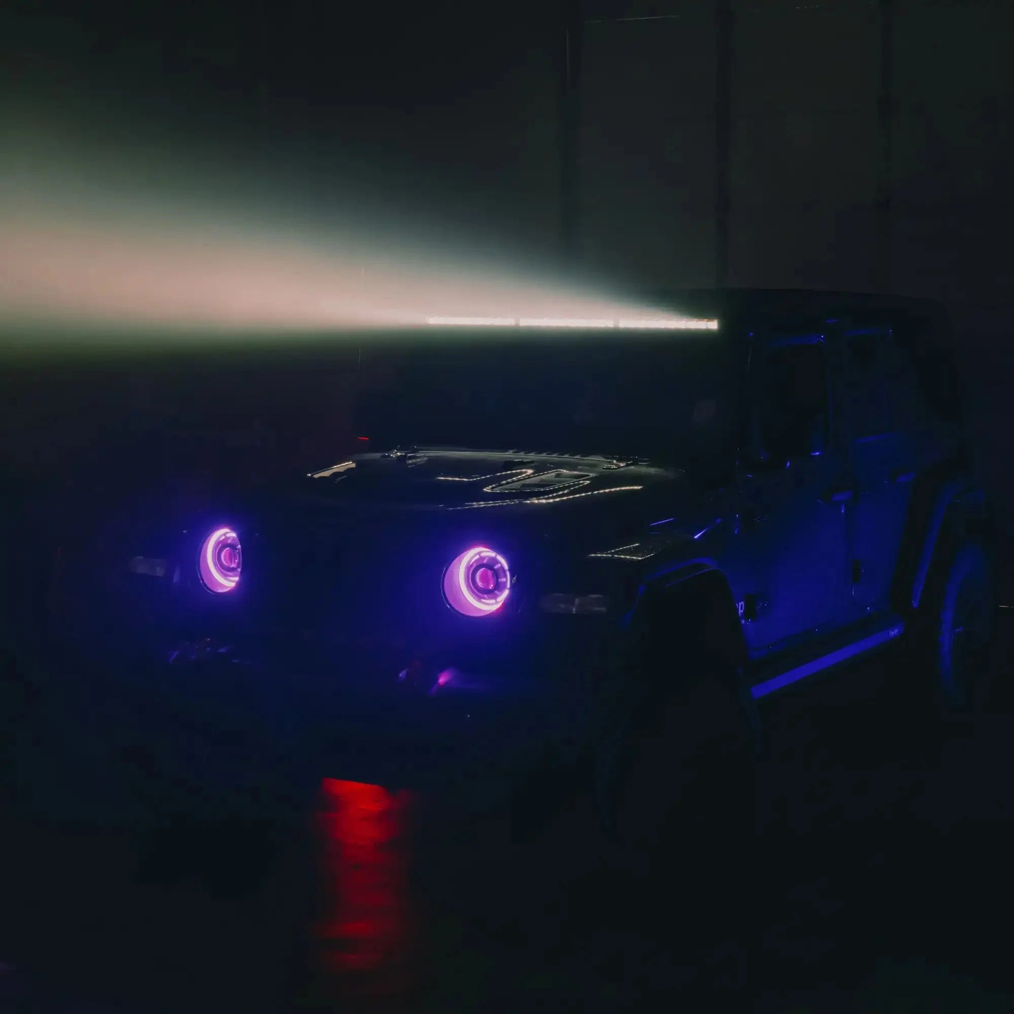 Integrated Roof LED Light Bar For Jeep JL/JT | ORACLE 18,000 Lumens 240W