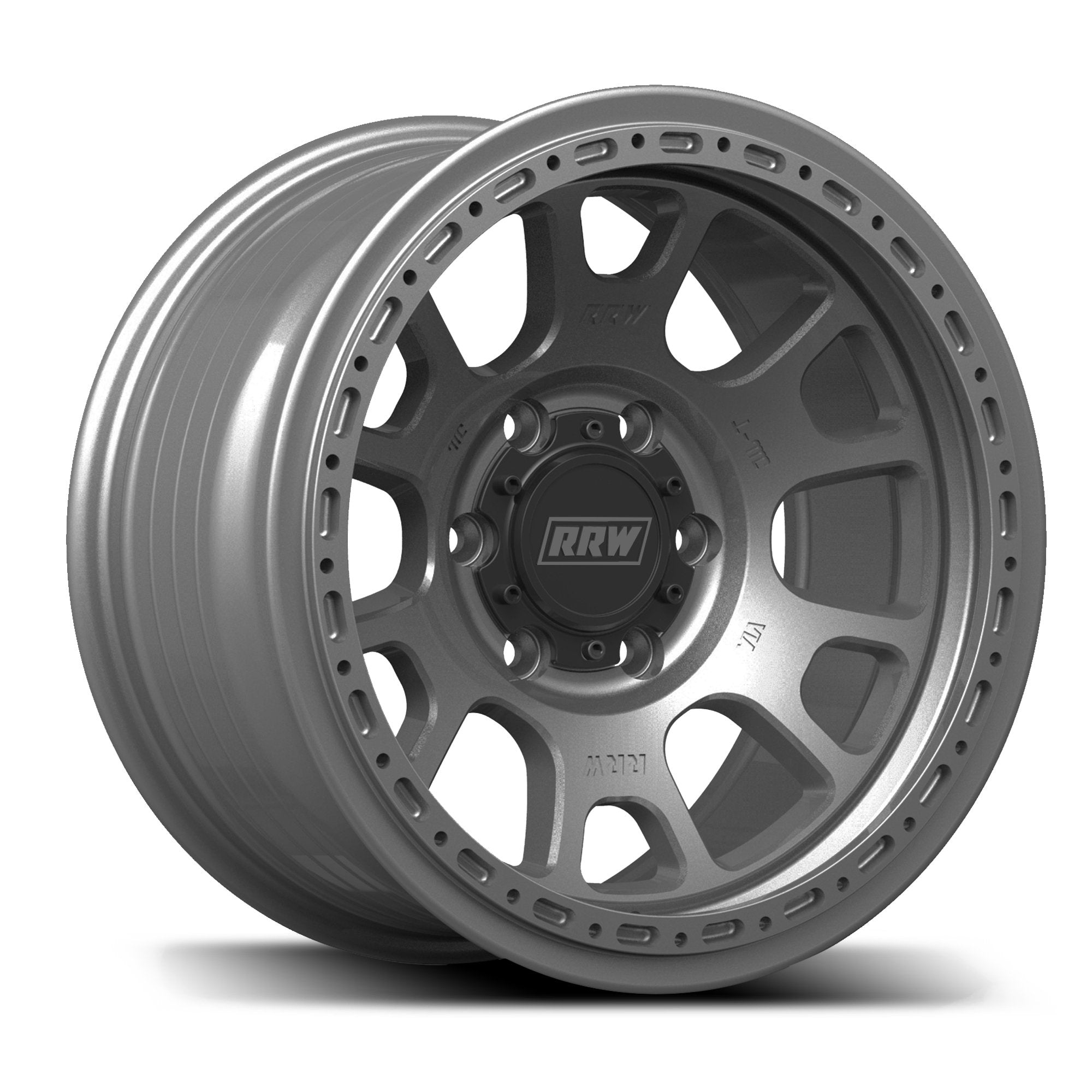 RR5-H FLOW FORMED Hybrid Beadlock | MATTE GUNMETAL