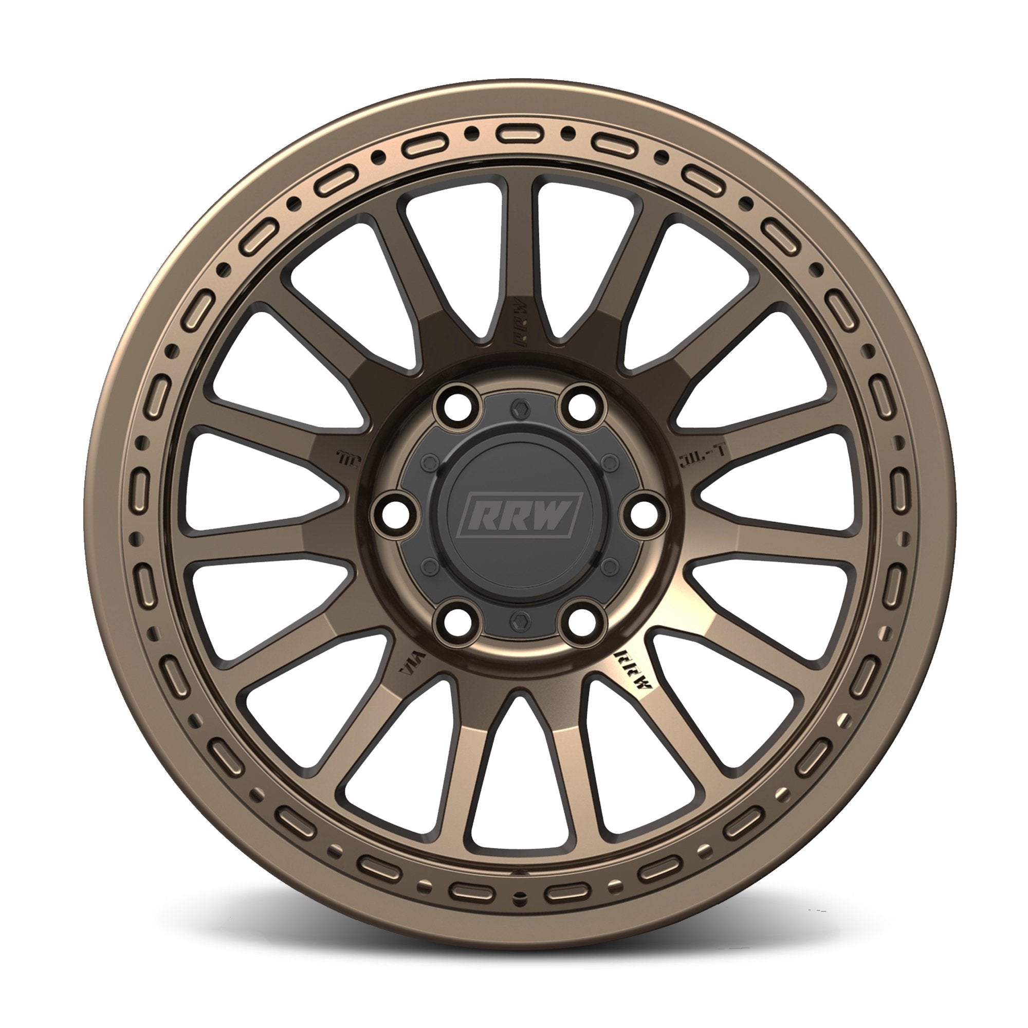 RR7-H FLOW FORMED Hybrid Beadlock Wheel | MATTE BRONZE