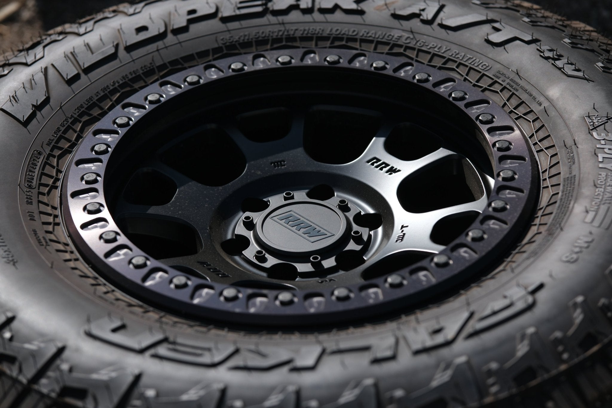 RR5-H FLOW FORMED Hybrid Beadlock | MATTE BLACK