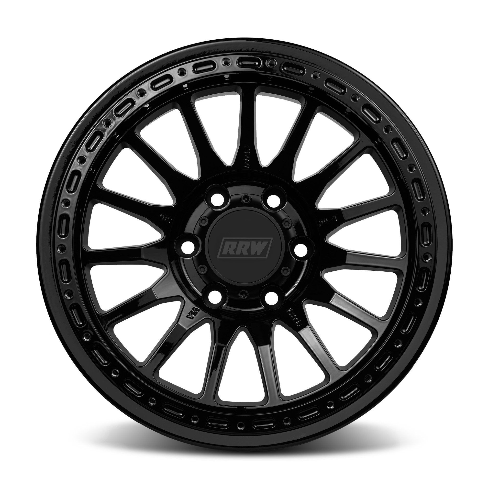 RR7-H FLOW FORMED Hybrid Beadlock | GLOSS BLACK