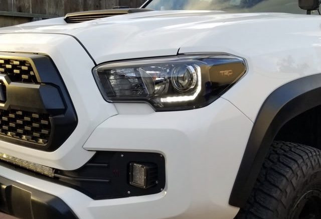 Headlight Trim Plates for - For 16-23 Tacoma